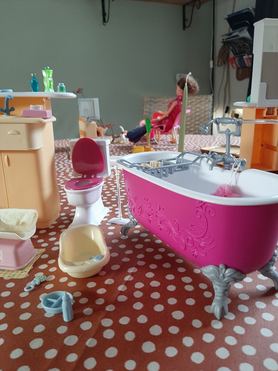 Badkamer Barbie