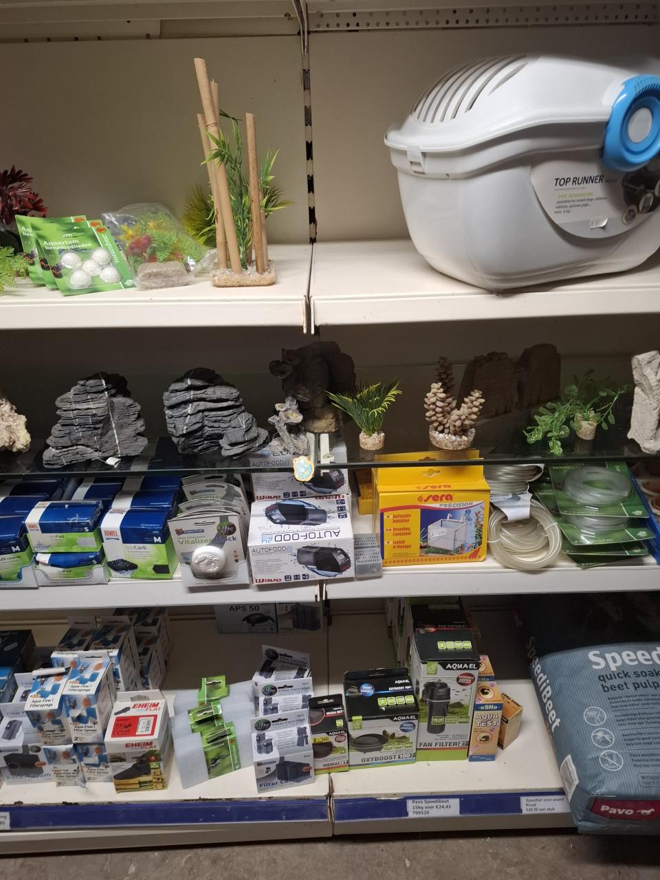 Op alle aquarium spullen 50% KORTING!!