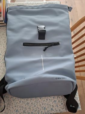 Ruime mooie Rugzak, blauw, waterbestendig