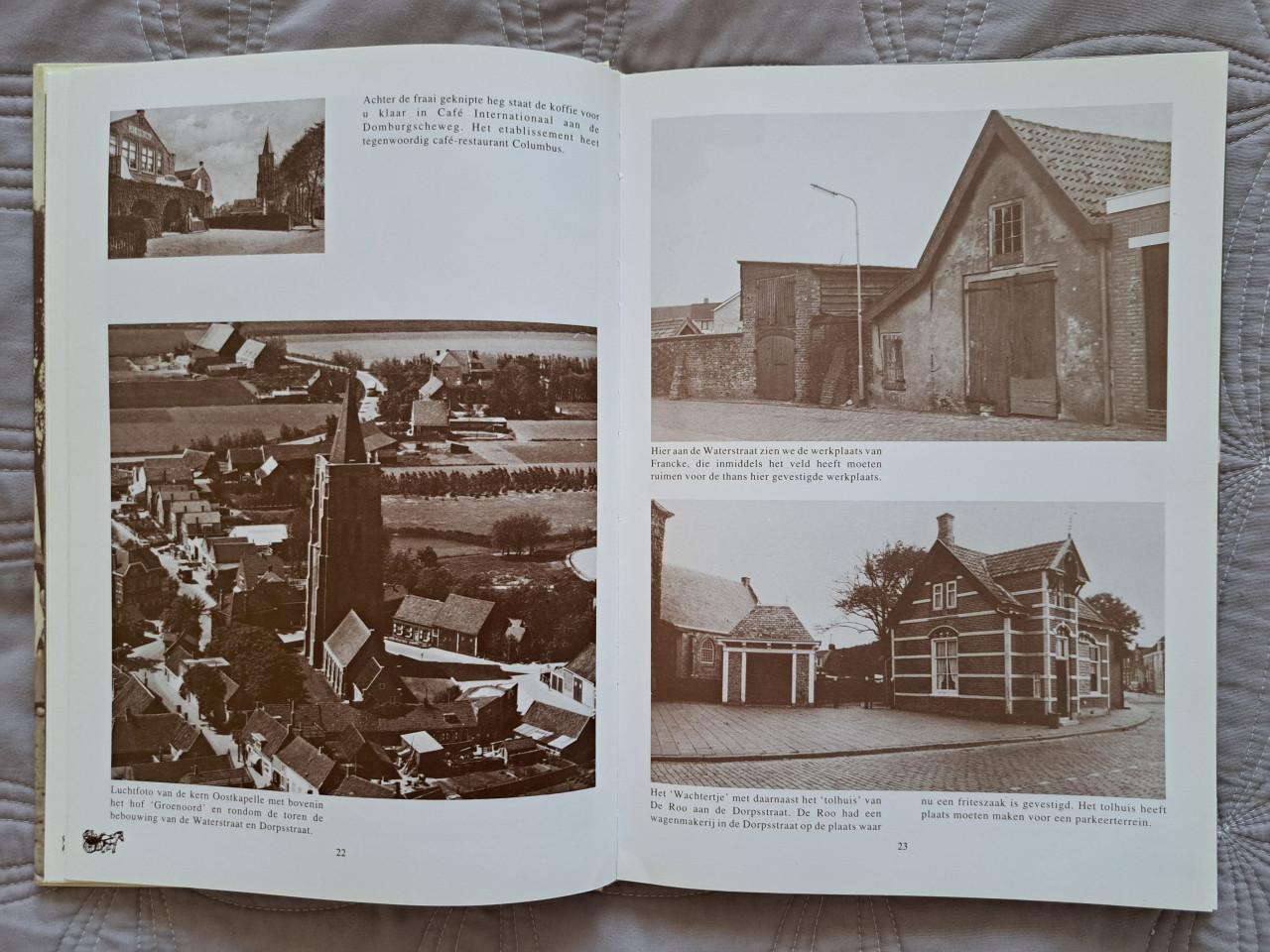 OOSTKAPELLE EN DOMBURG TOEN EN NU - Jacky Nijsen - 1994