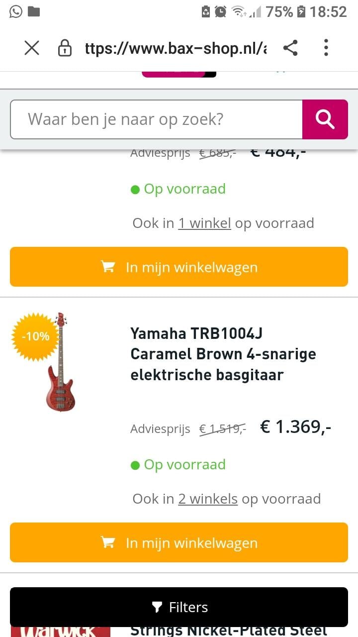 Yamaha trb1004j, nieuw