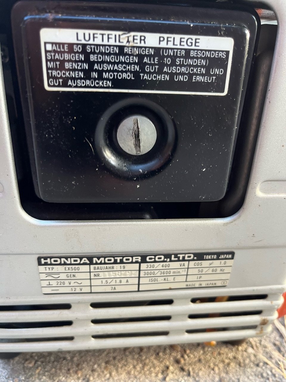 Honda generator 500 watt!