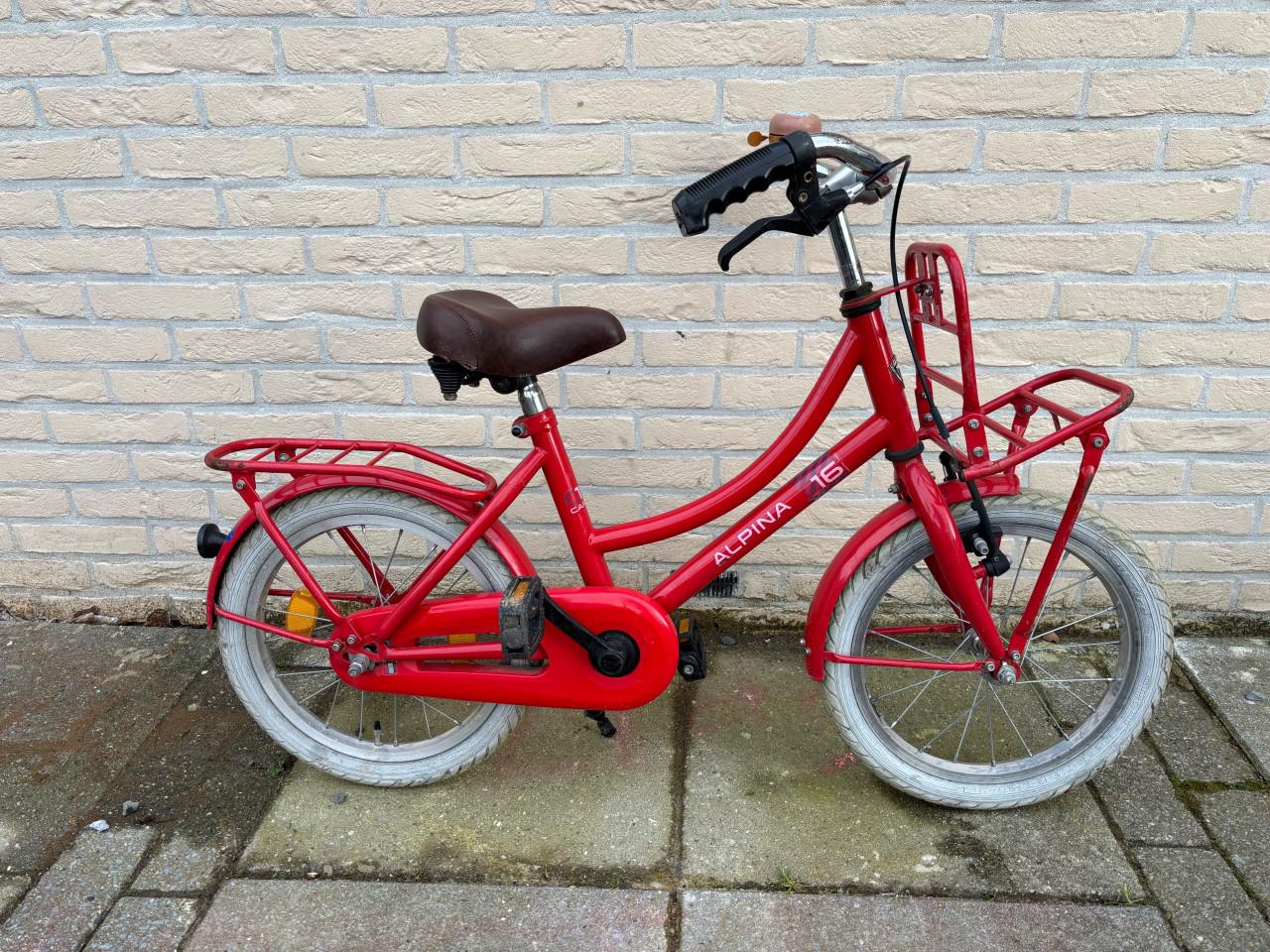 Meisjes fiets 16inch