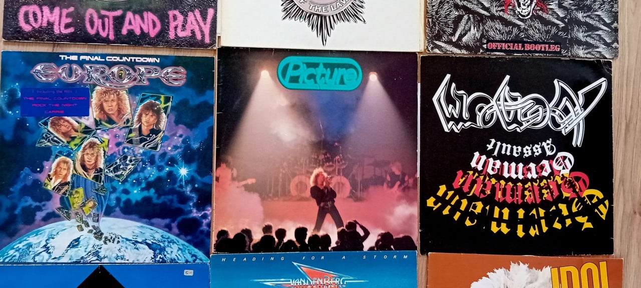 Hard rock, Heavy metal, rock enz Lp's