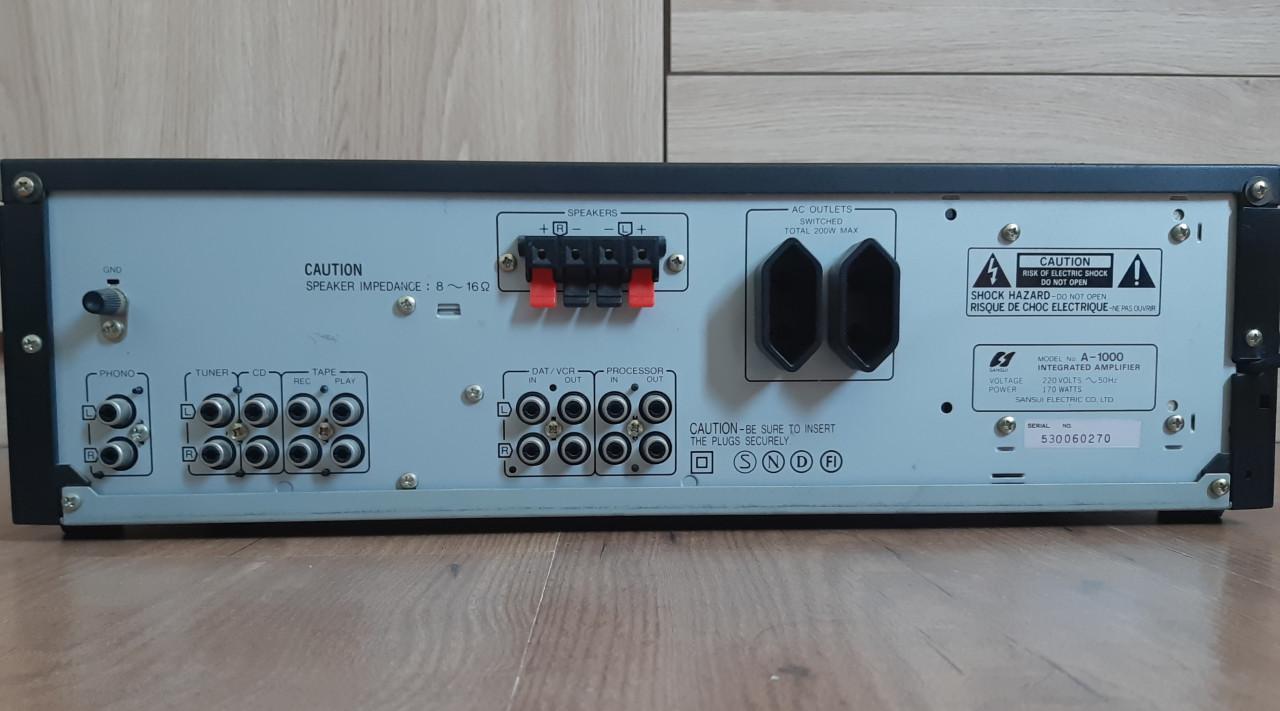 Sansui A1000 stereo receiver/Versterker