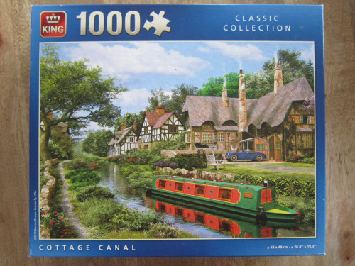 T.e.a.b. King puzzel van 1000 stukjes, Cottage Canal