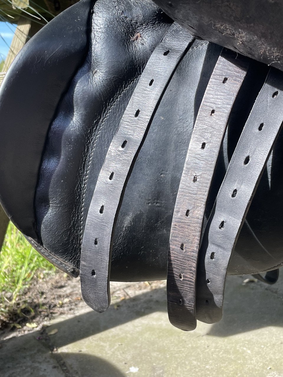 Daaleman zadel 17,5” met gelzitting