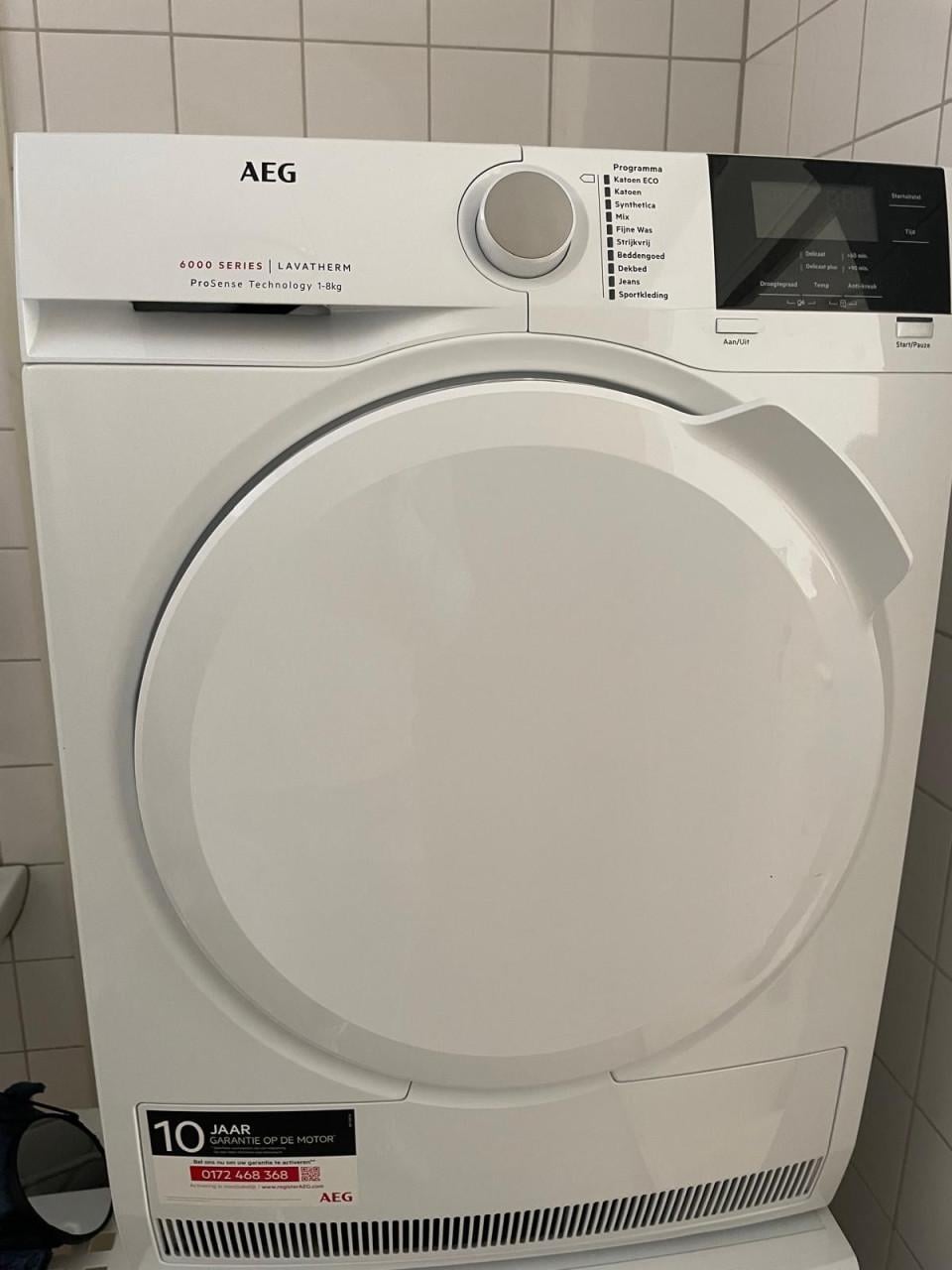 Condensdroger AEG 6000 lavatherm 8 kg