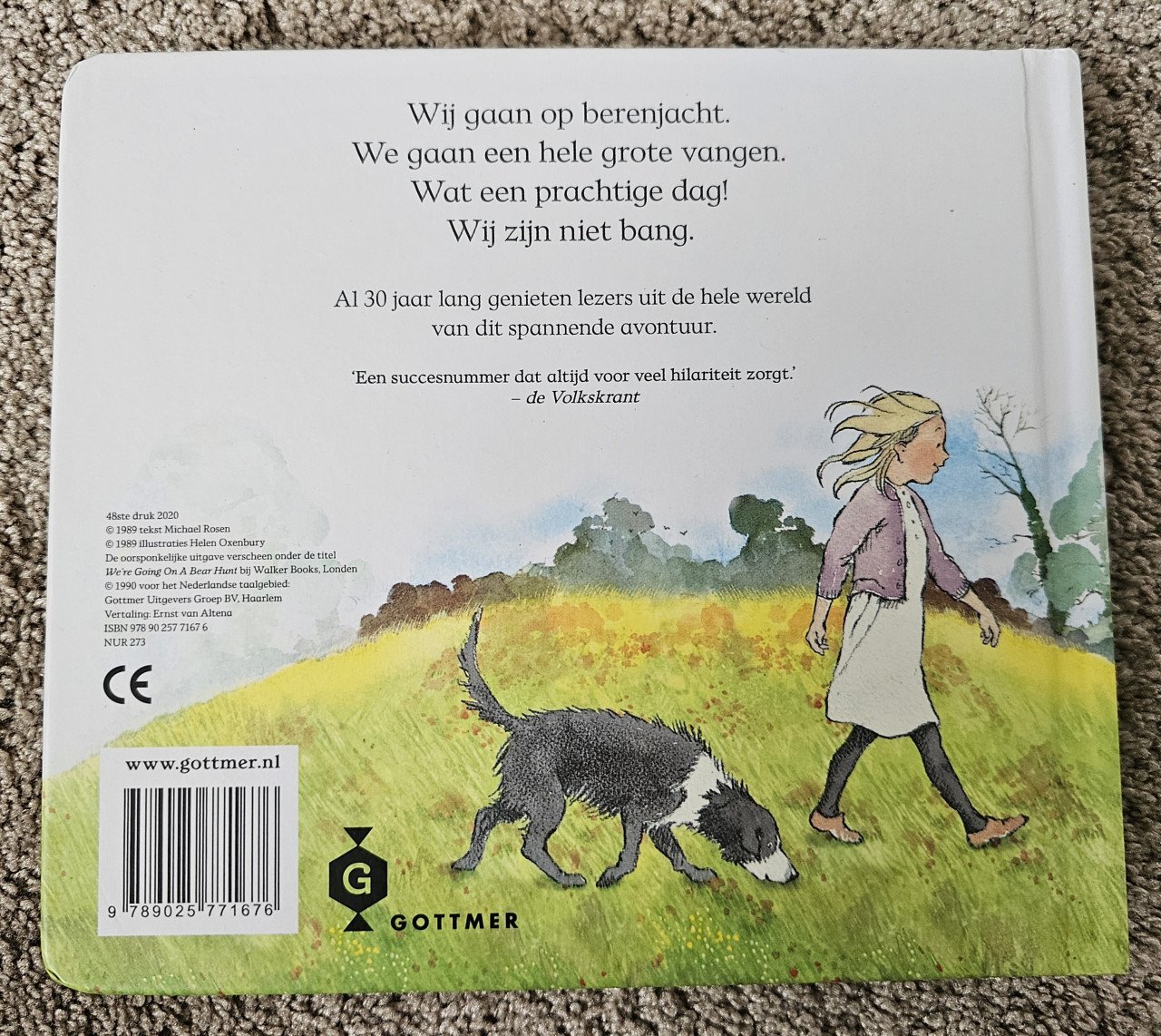 Boek " Wij gaan op berenjacht"