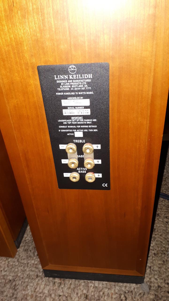 Linn Keilidh luidsprekers te koop