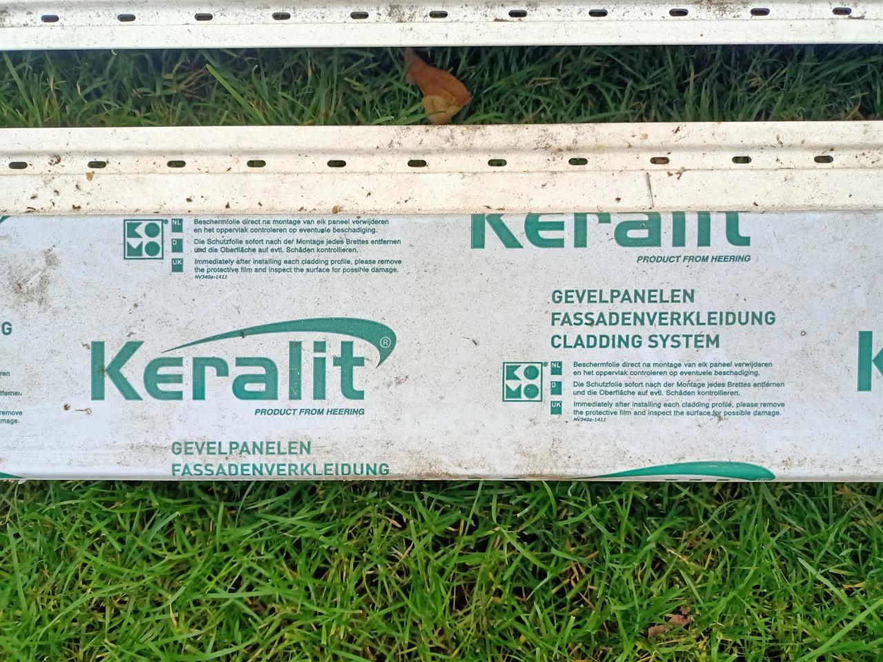 Keralit gevelpanelen 3m x 17 cm