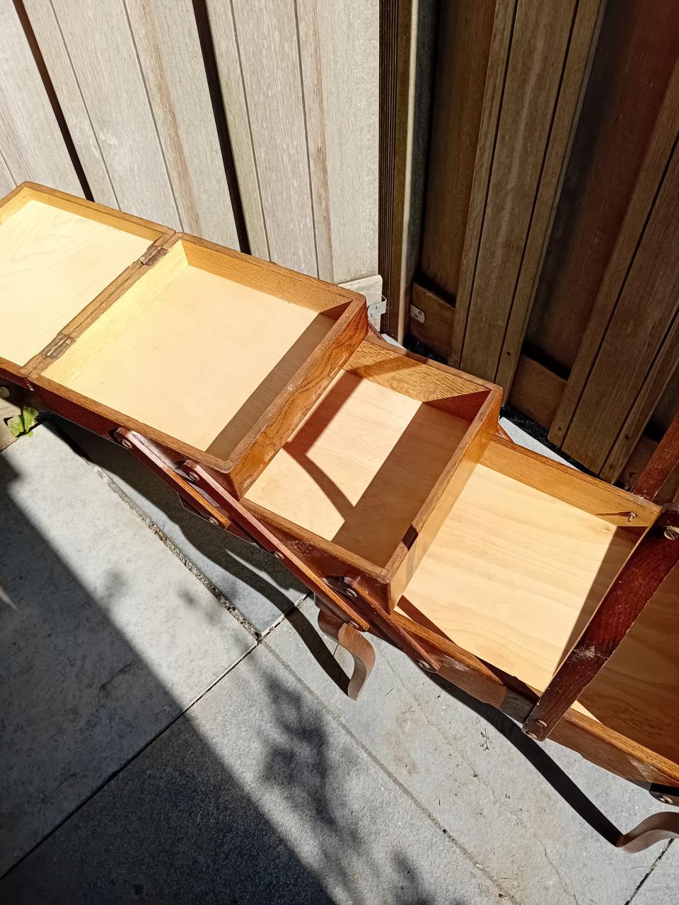 Oude naaibox