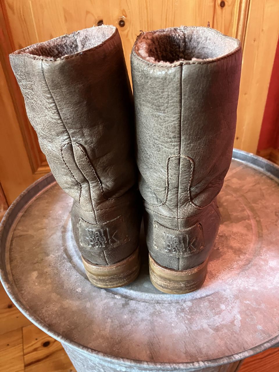 Gevoerde leren laarsjes van Walk in the Park, maat 39