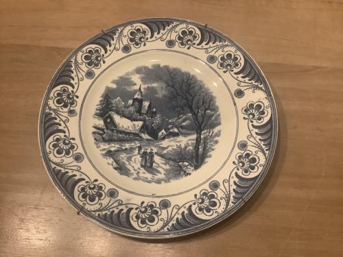 (wand) bordjes societe ceramique Maestricht.