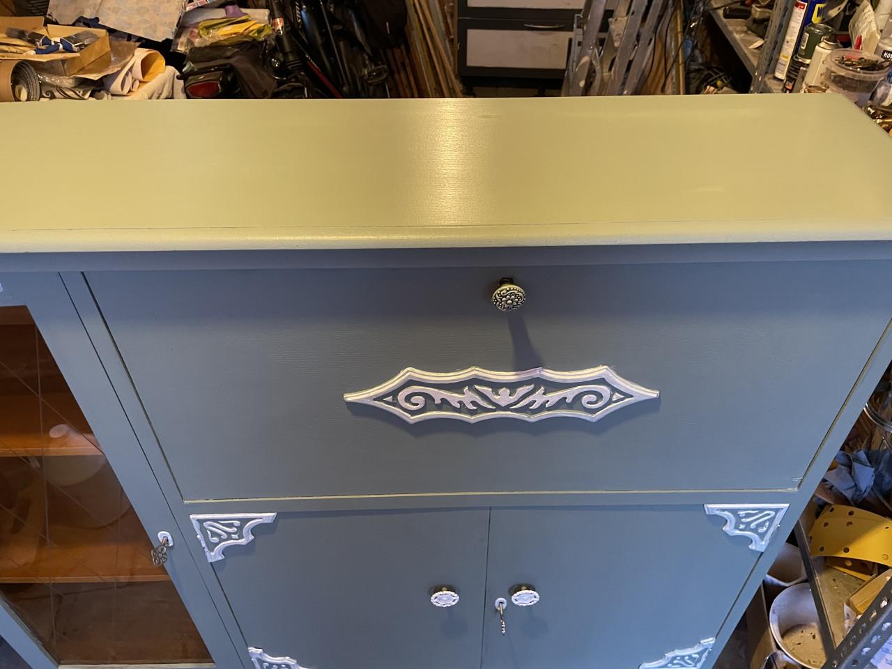 Vintage sfeervolle kast