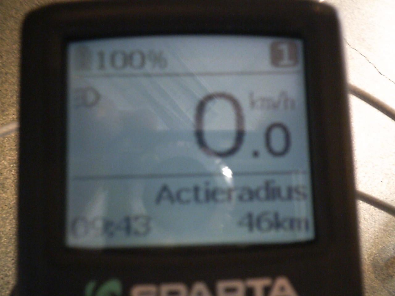 Gebruikte Sparta ION RX E-Bike 53v 8 versnellingen 317Wh accu