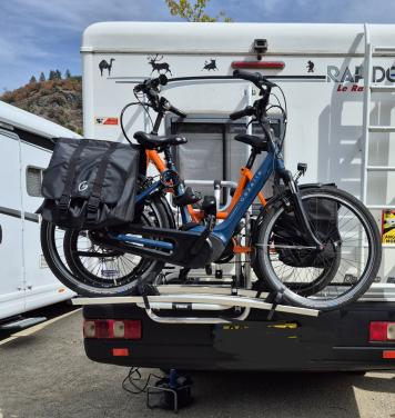 Thule fietsdrager voor camper