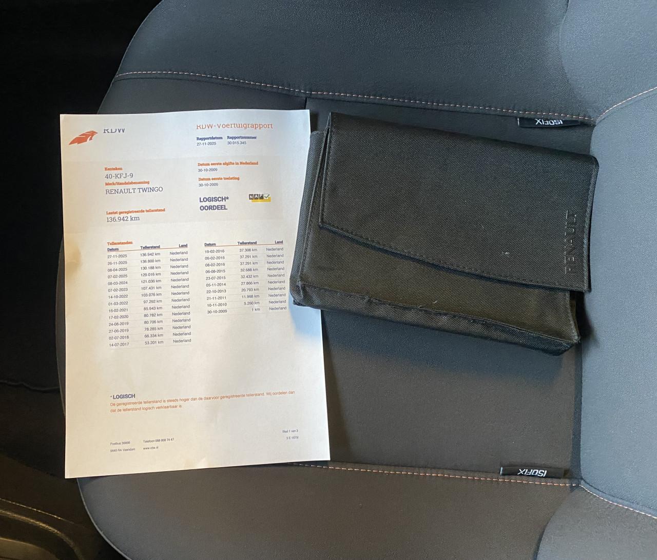 Renault Twingo 1.1 2009 Wit | 136.942 KM NAP | NIEUWE APK!