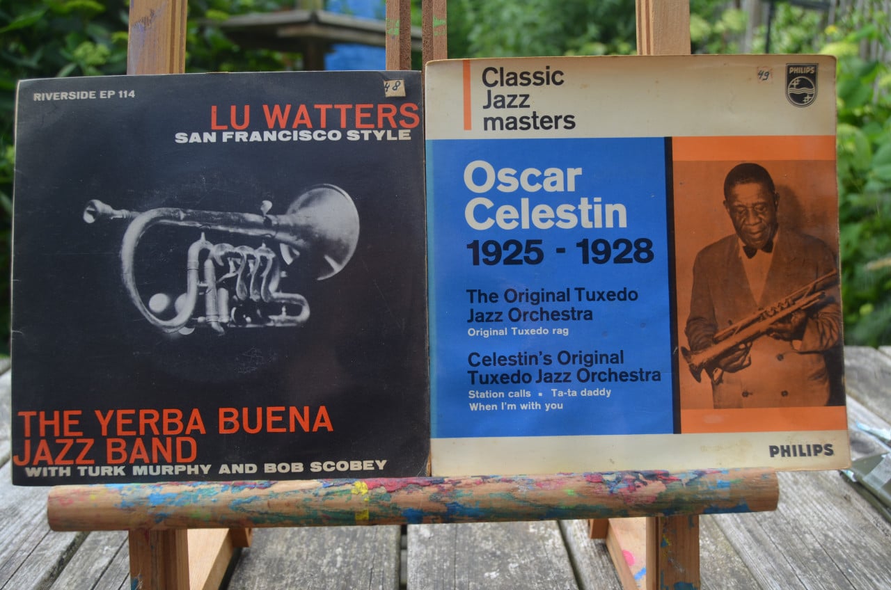 Ca. 80 Jazz singles jaren '50, '60, '70 (1)