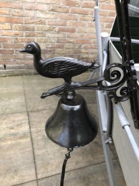 Te koop mooie tuinbel.(nieuw).
