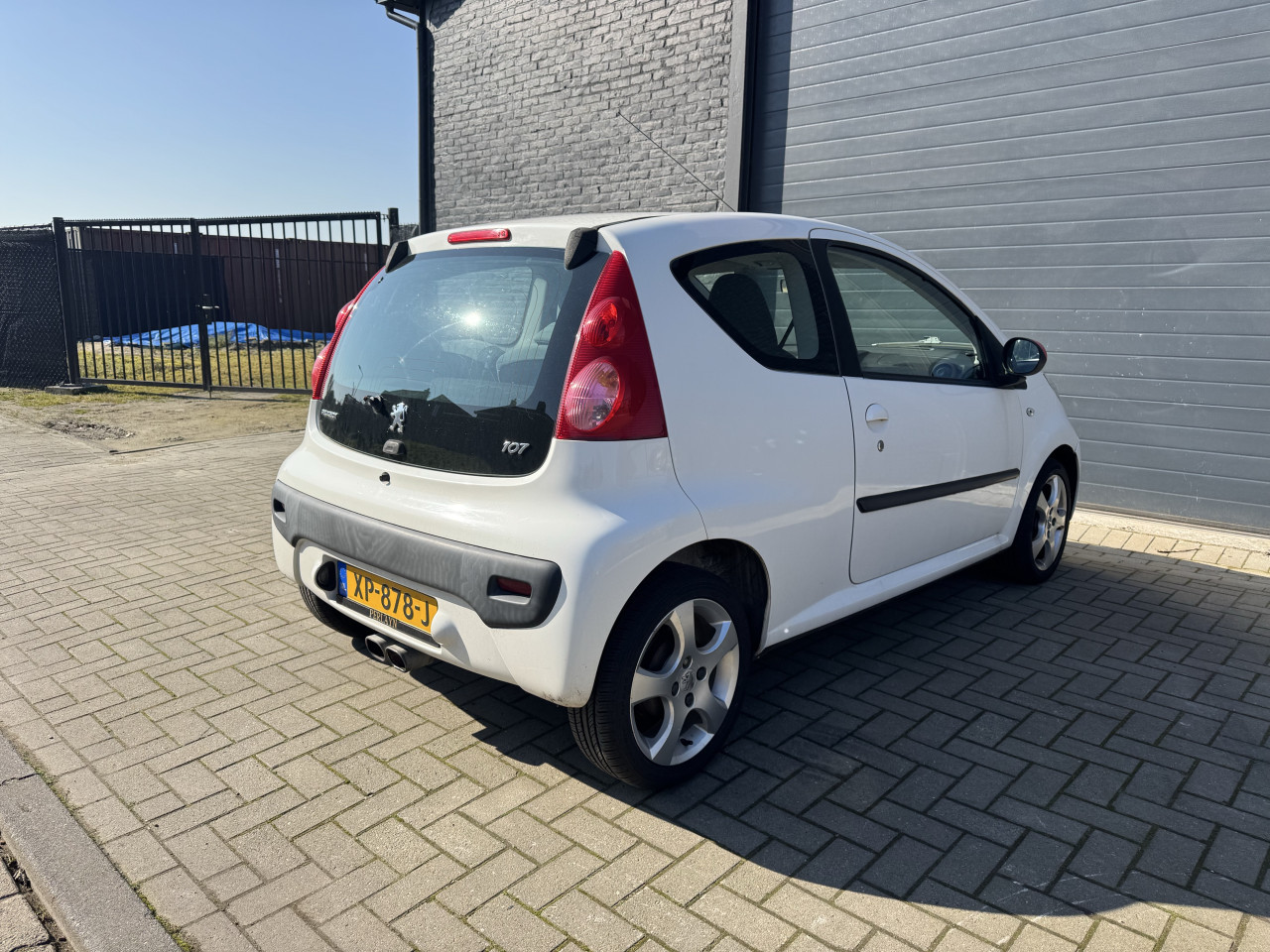 Peugeot 107 XR 1.0 12V 50KW 3Drs 2008 Wit Airco  Apk Nap