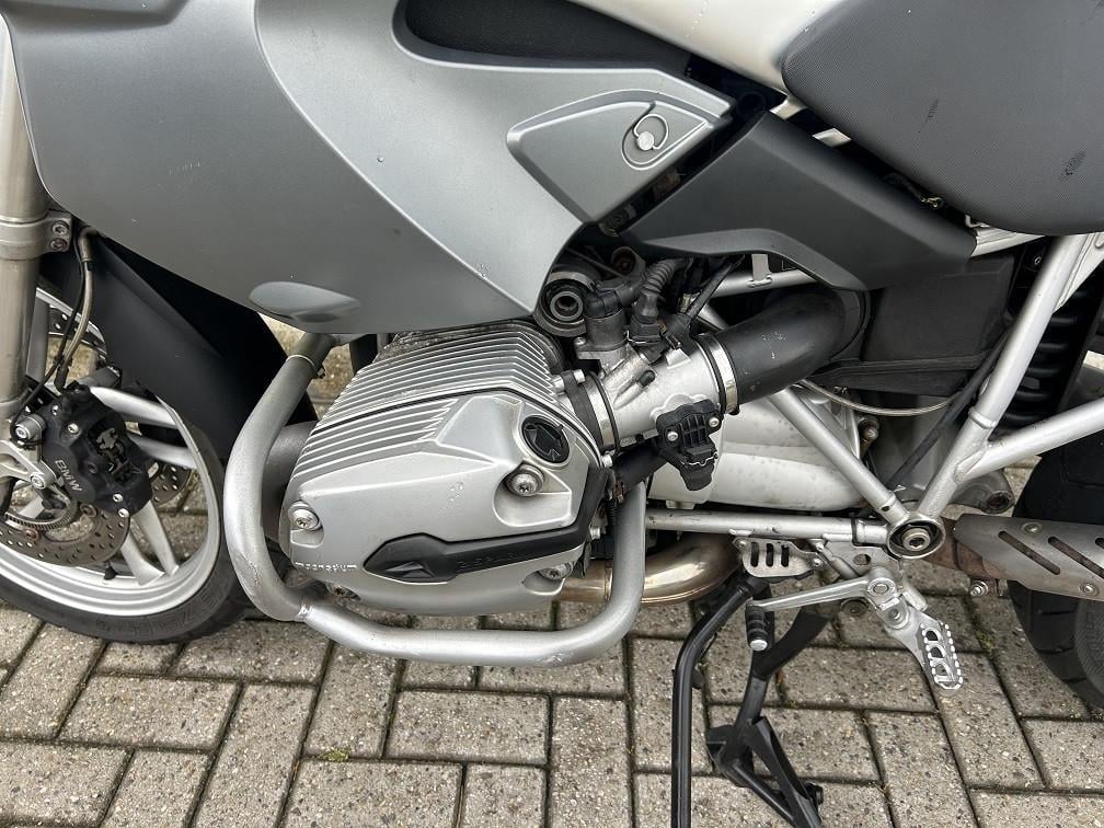 BMW R1200GS uit 2004, topkoffer, net onderhoud gehad, rijklaar €3795,-
