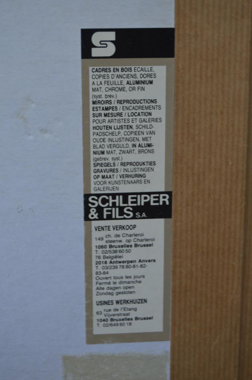 Grote ets van een straatje, Ottengas. Nijmegen?