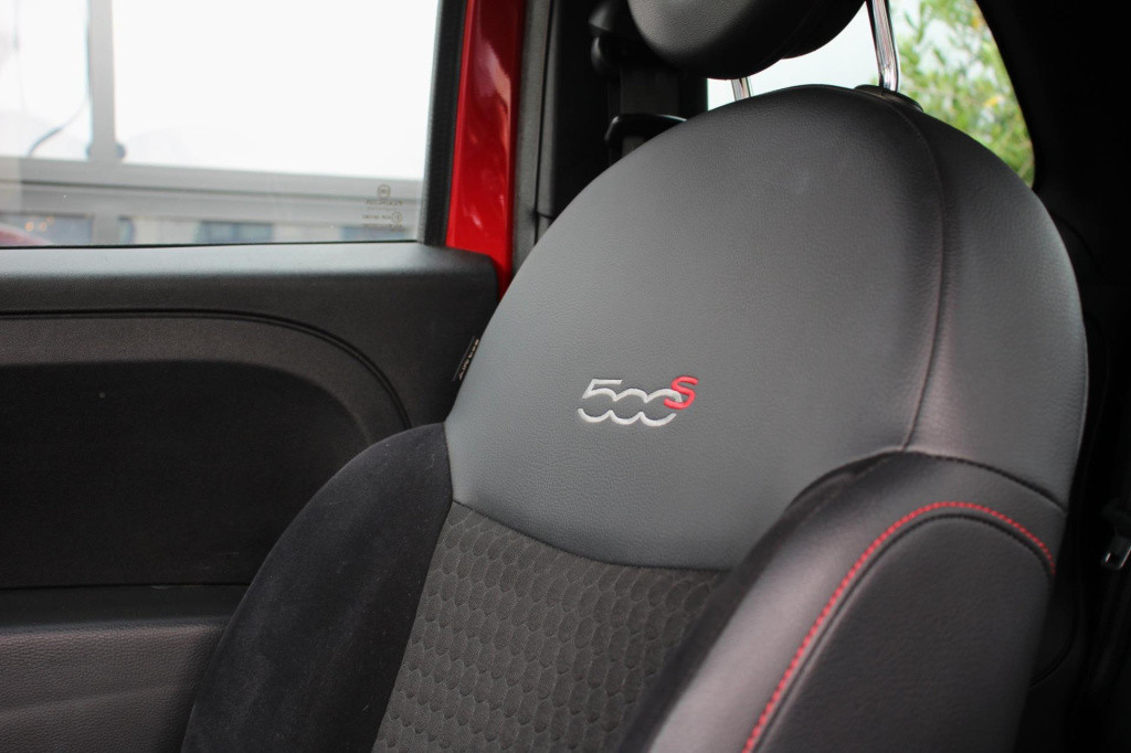 Fiat 500 1.2 500s - leder/alcantara - sport - h&r - aux/usb - nieuwe koppel