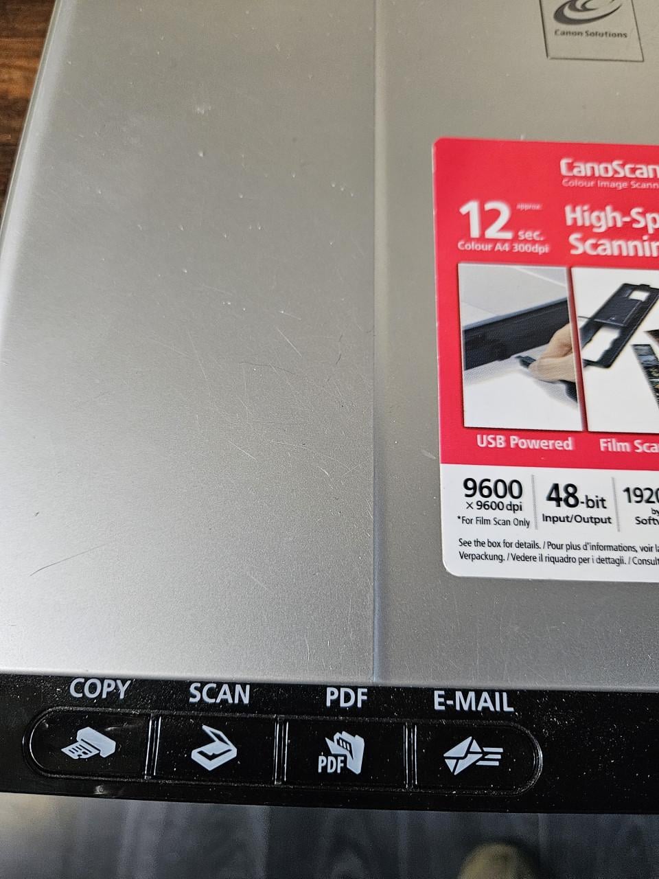 Canon CanoScan LiDE 700F Flatbedscanner met Filmscanner