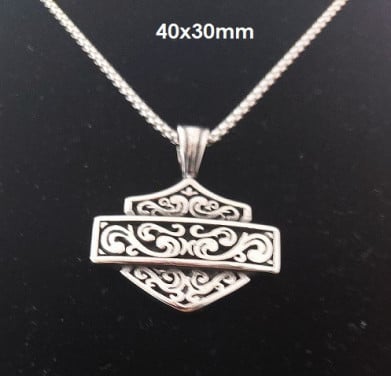 Harley Davidson Hangers met Ketting
