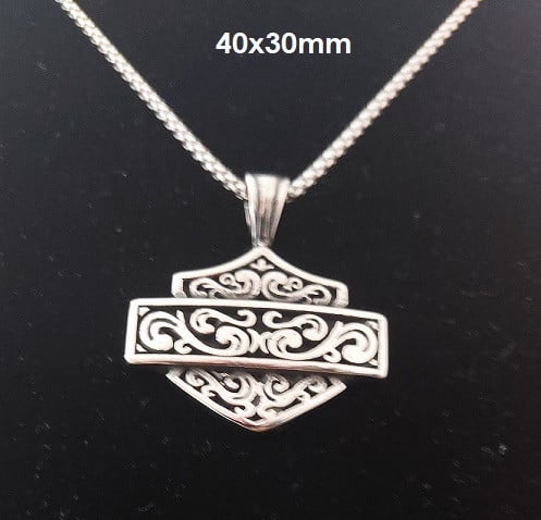 Harley Davidson Hangers met Ketting