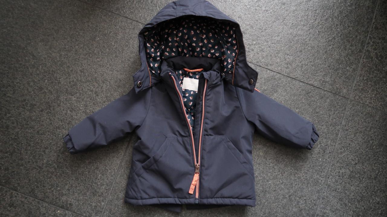 Winterjasje van het merk Noppies maat 68 donkerblauw
