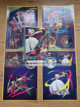Pokemon mini portfolio mapje met stickerset