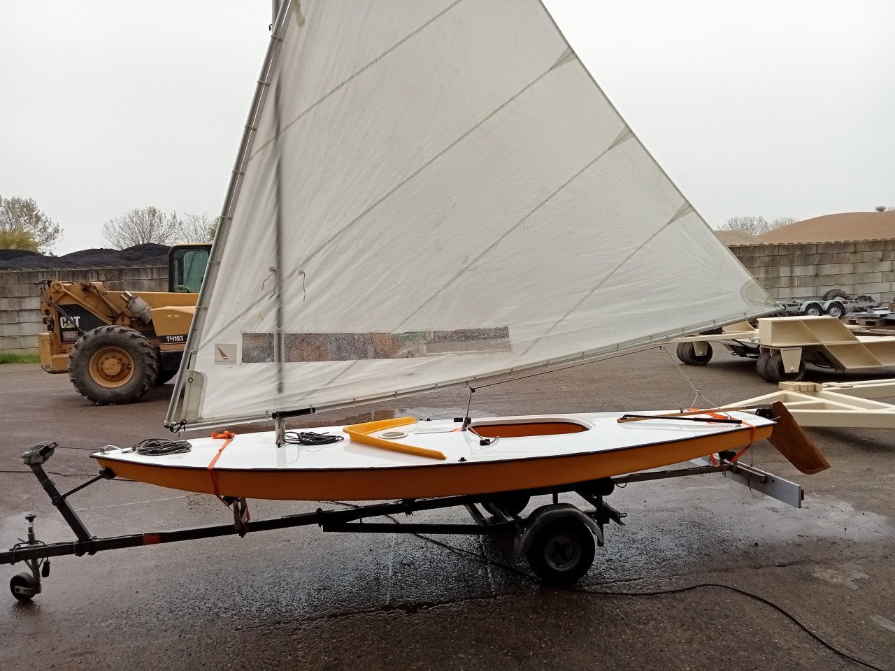 Sunfish zeilboot + trailer