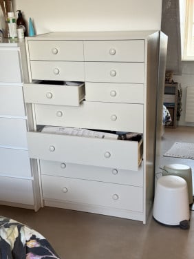IKEA schuifladekast wit