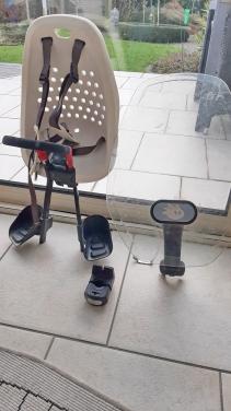 Yepp fietsstoeltje vóór incl. scherm en bevestiging