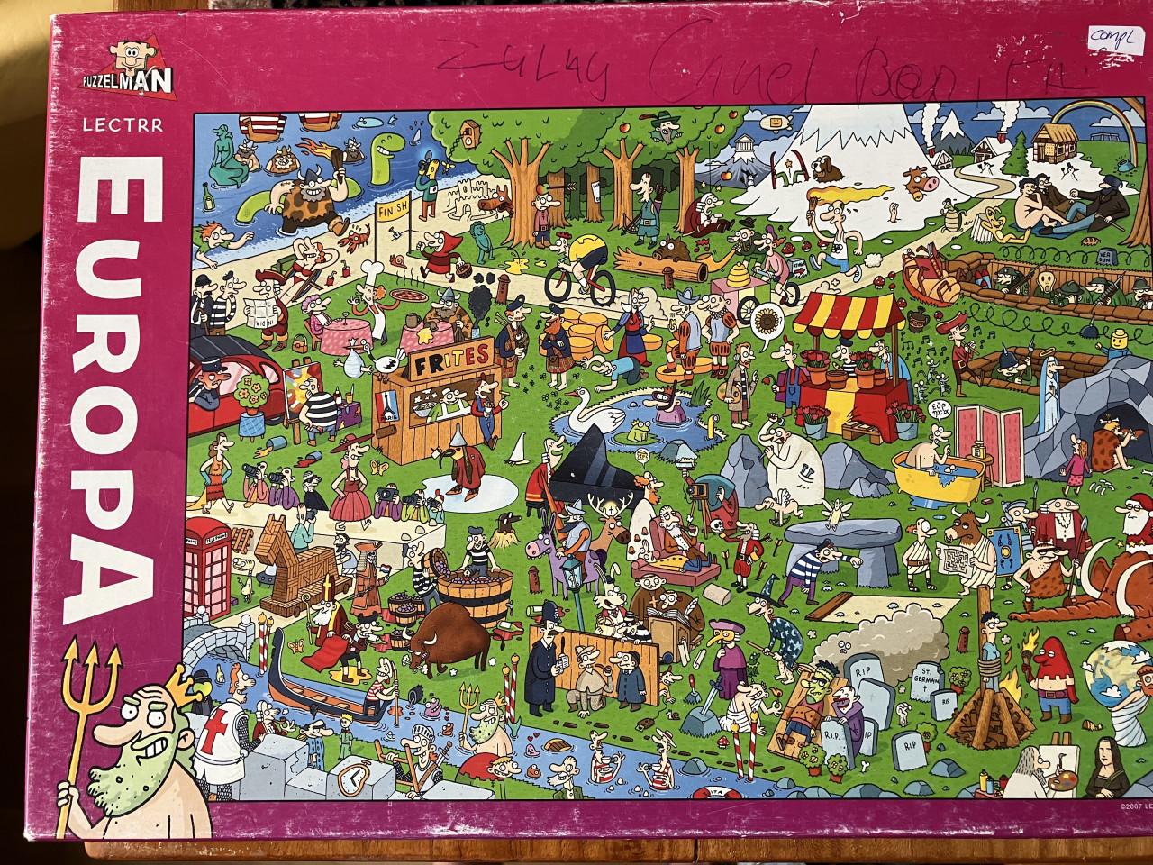 Leuke puzzel Europa