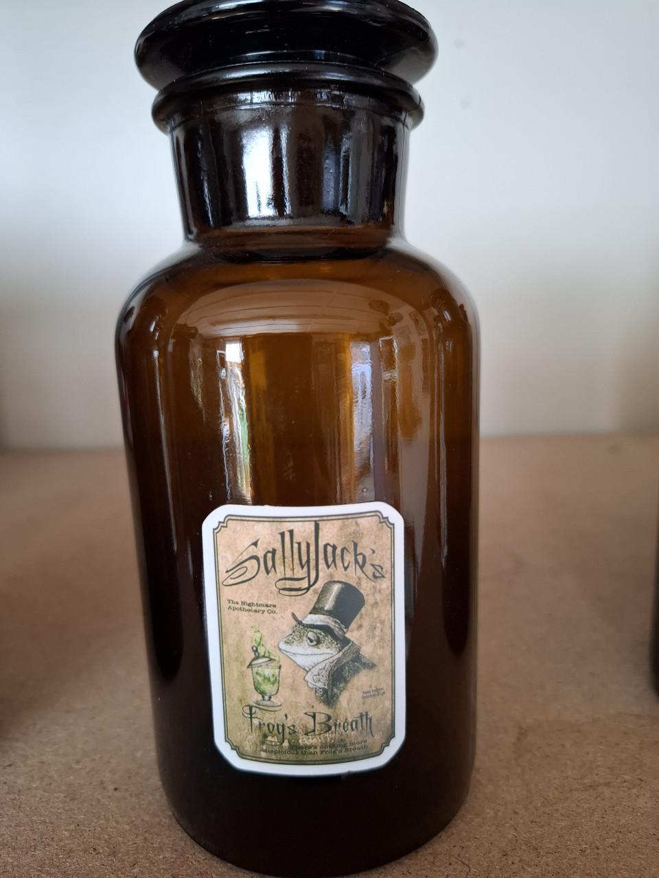 Set van 9 apothekerspotten