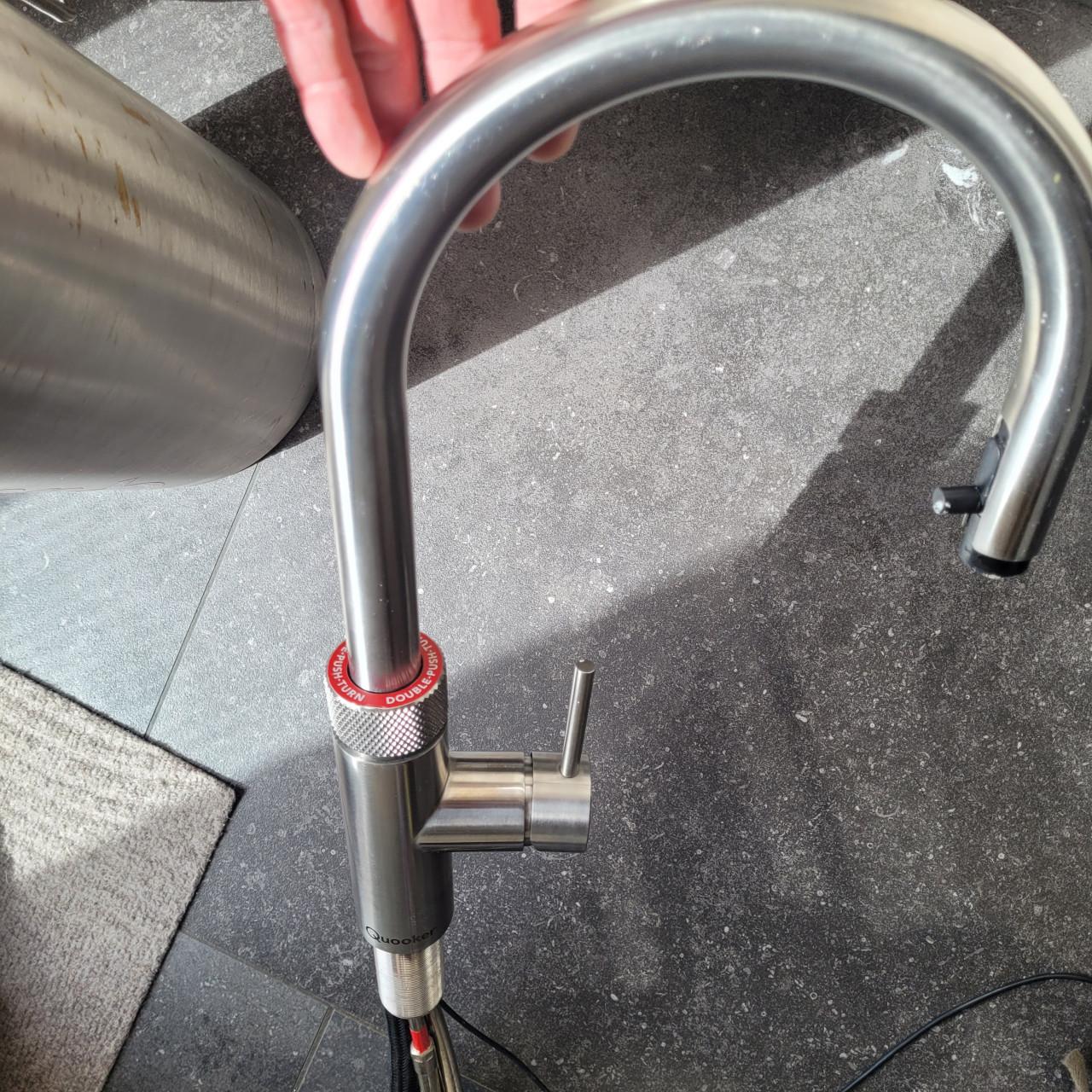 Quooker combi met flex kraan