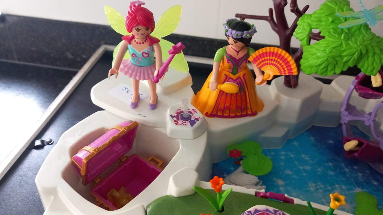 Playmobil prinsessetuin met pomp en bloemen setnr 5475