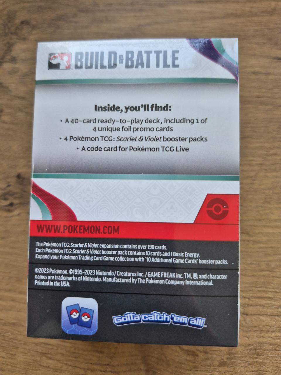 Pokemon Build en Battle Box