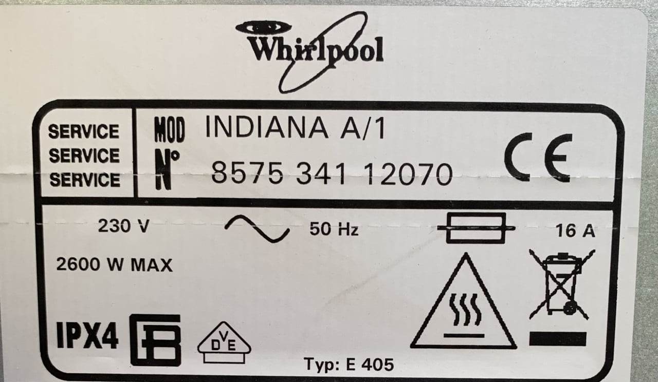 Wasdroger Whirlpool Indiana 6kg