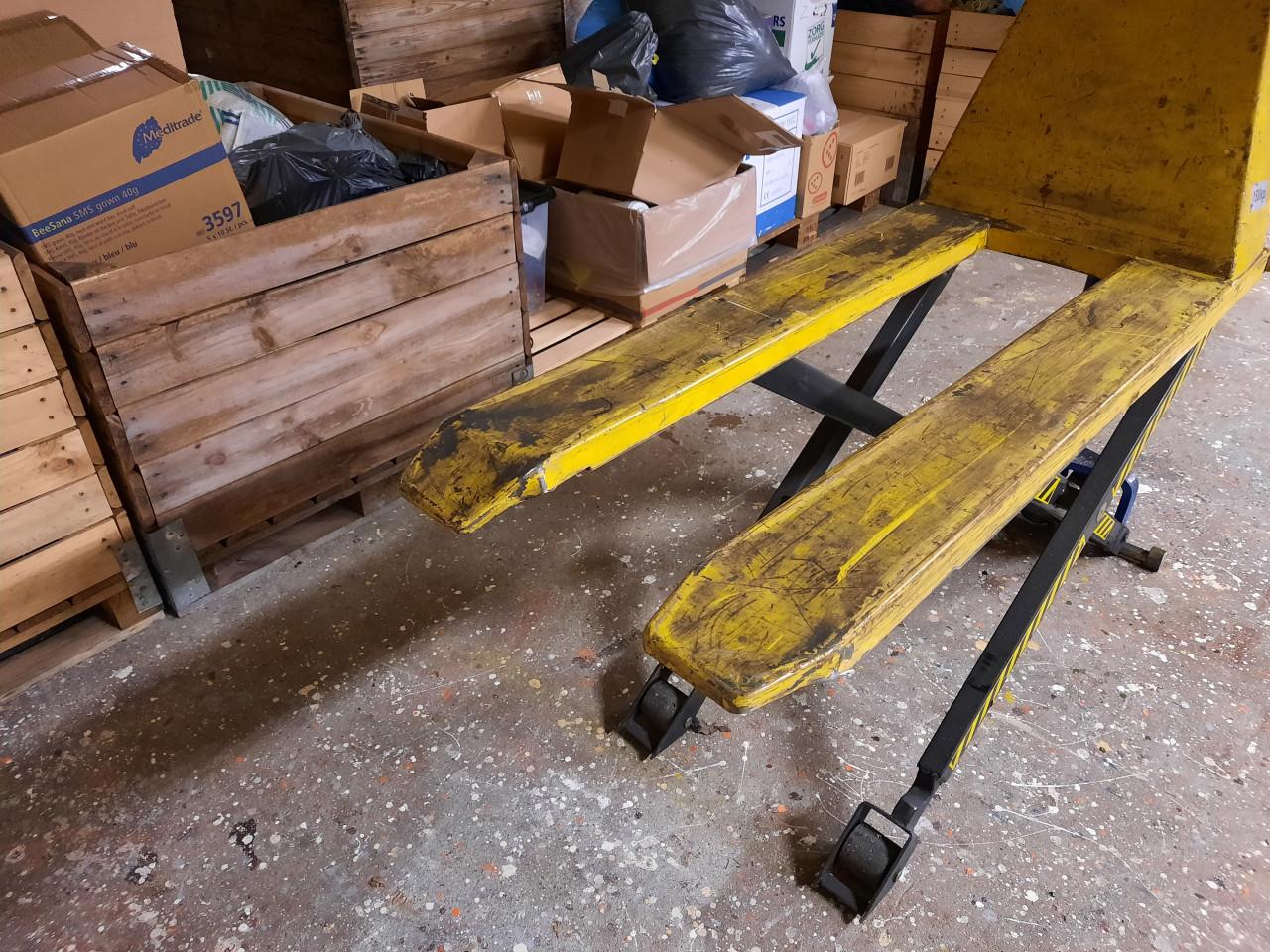 Palletwagen palletheffer hoogheffer