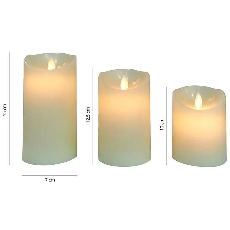 Nieuwe oplaadbare ledkaarsen