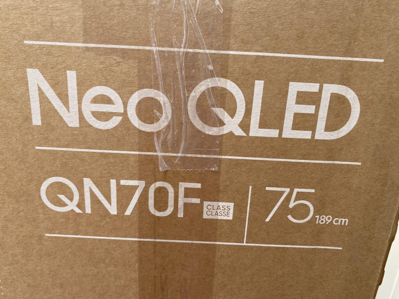 Gloednieuw - Samsung 75 NEO QLED - tv