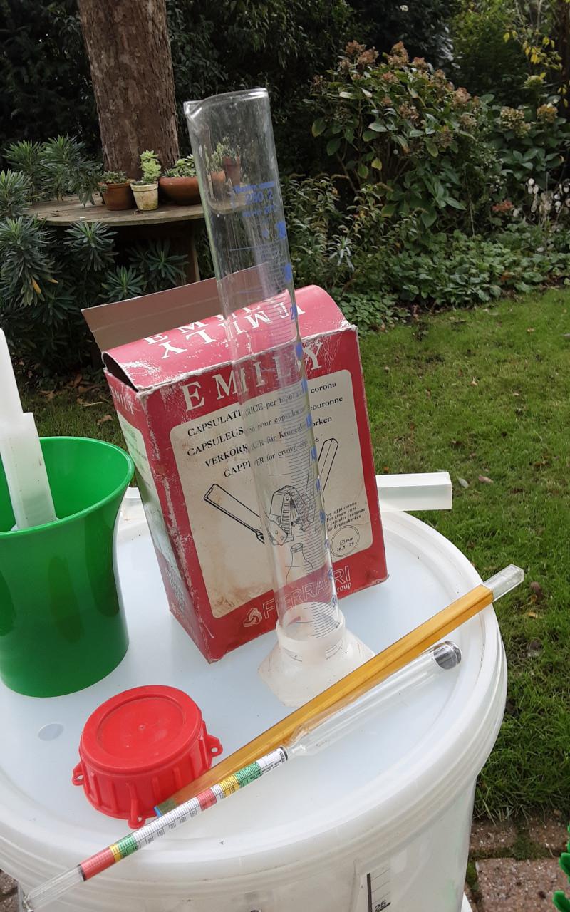 Brouwset voor bier of wijn