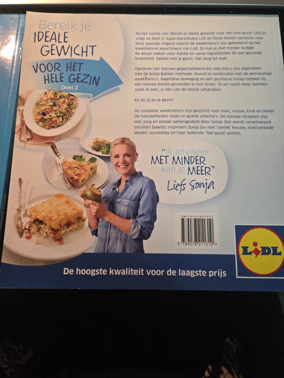 2 dieetboeken "Bereik je ideale gewicht!" Deel 1 en 2 van Sonja Bakker,