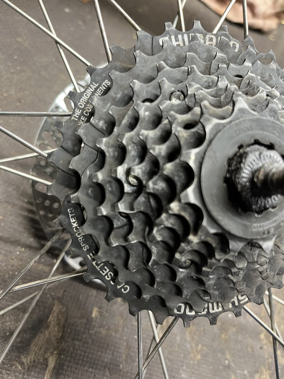 Voor en achterwiel  CUBE mountainbike