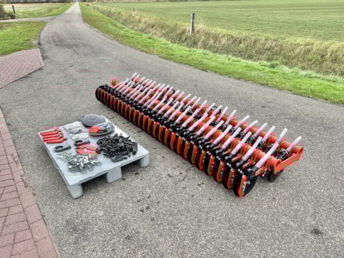 Sulky Dubbele zaaibalk met 2x 26 schijfkouters