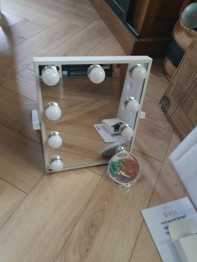 Hollywood Spiegel met licht • Make-up spiegel LED • Dimbaar • 36×30 cm